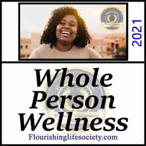 Whole Person Wellness. A Flourishing Life Society article link