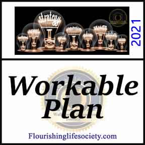 Workable Plan. A Flourishing Life Society article link